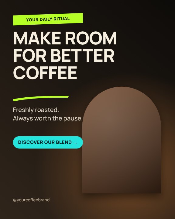 Daily Ritual Coffee product post