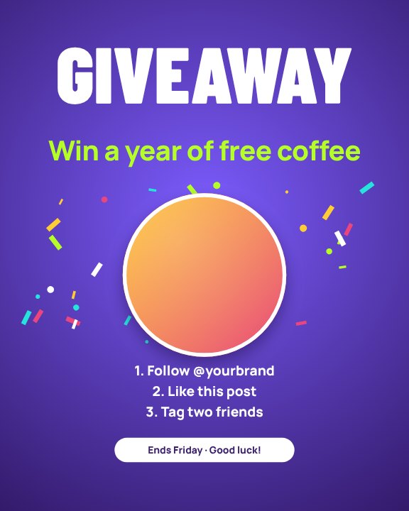 Giveaway template